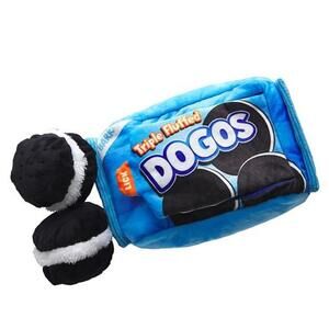 Dogos - Oreos - Dog Plush Toy - Bark (Brand New)